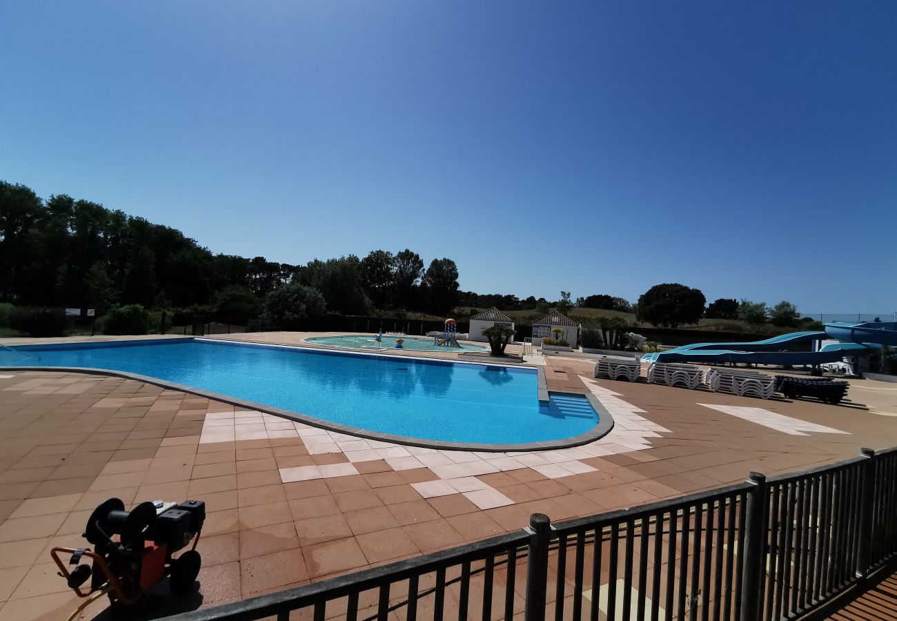 Appartement à Talmont-Saint-Hilaire - Bourgenay - Appartement 4/6 pers. Piscine chauffée