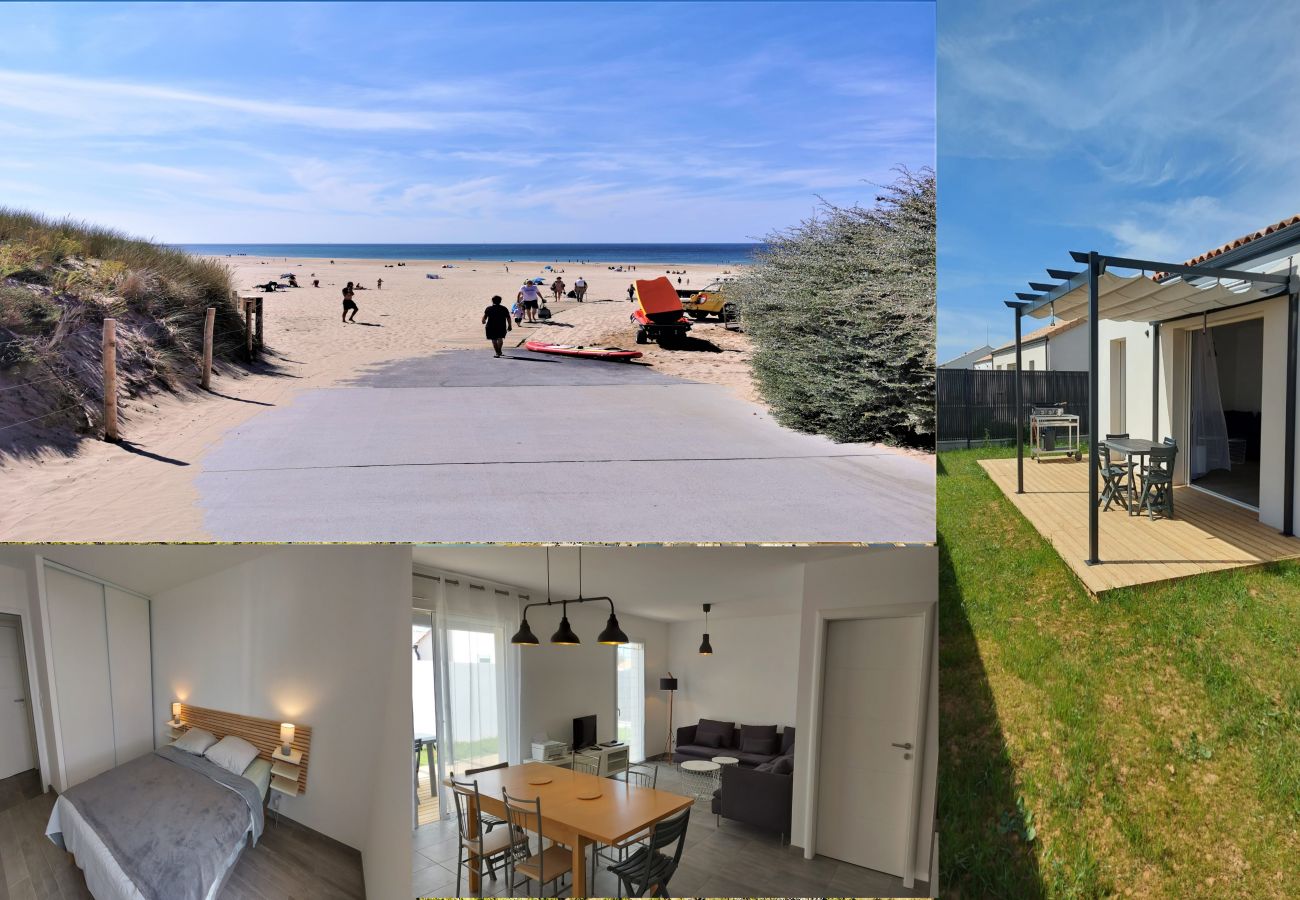 Maison à Talmont-Saint-Hilaire - Maison 6 personnes -  proche plage, port et marais