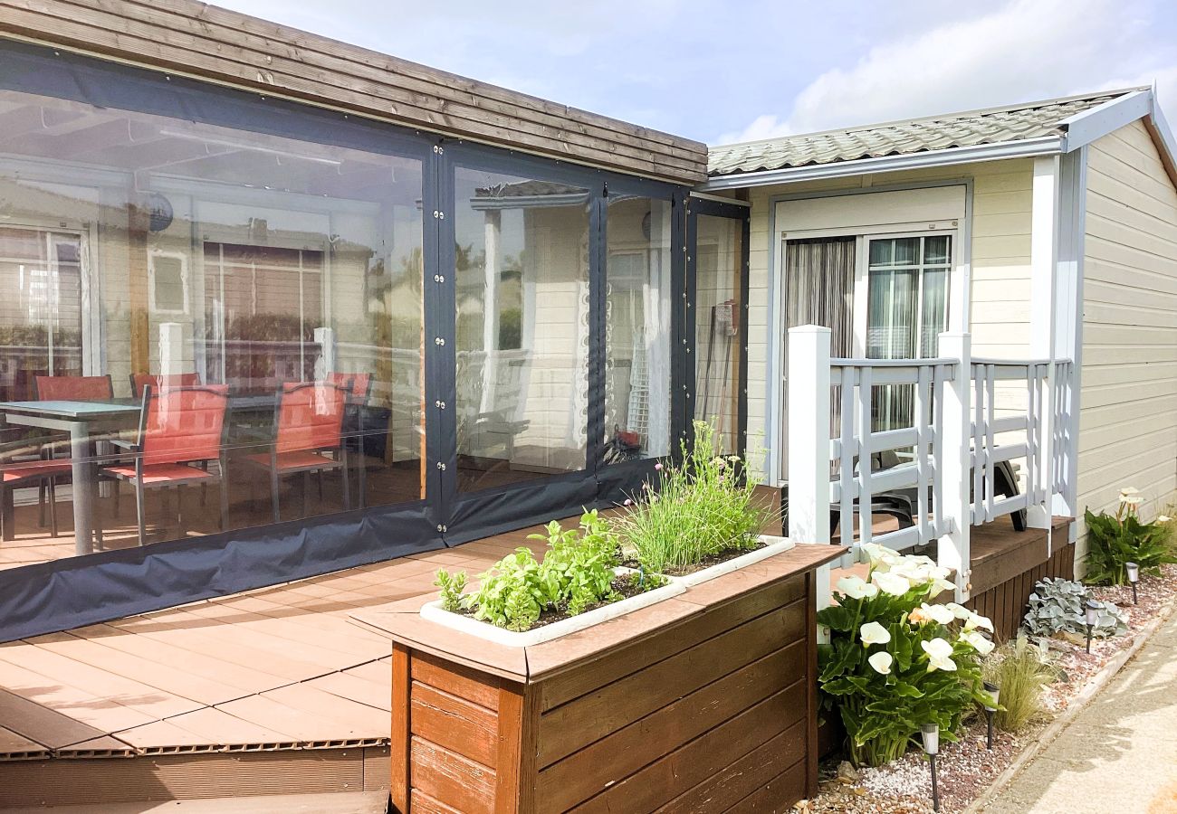 Mobile home à Brem-sur-Mer - Le Cocon des Dunes - Piscines chauffées