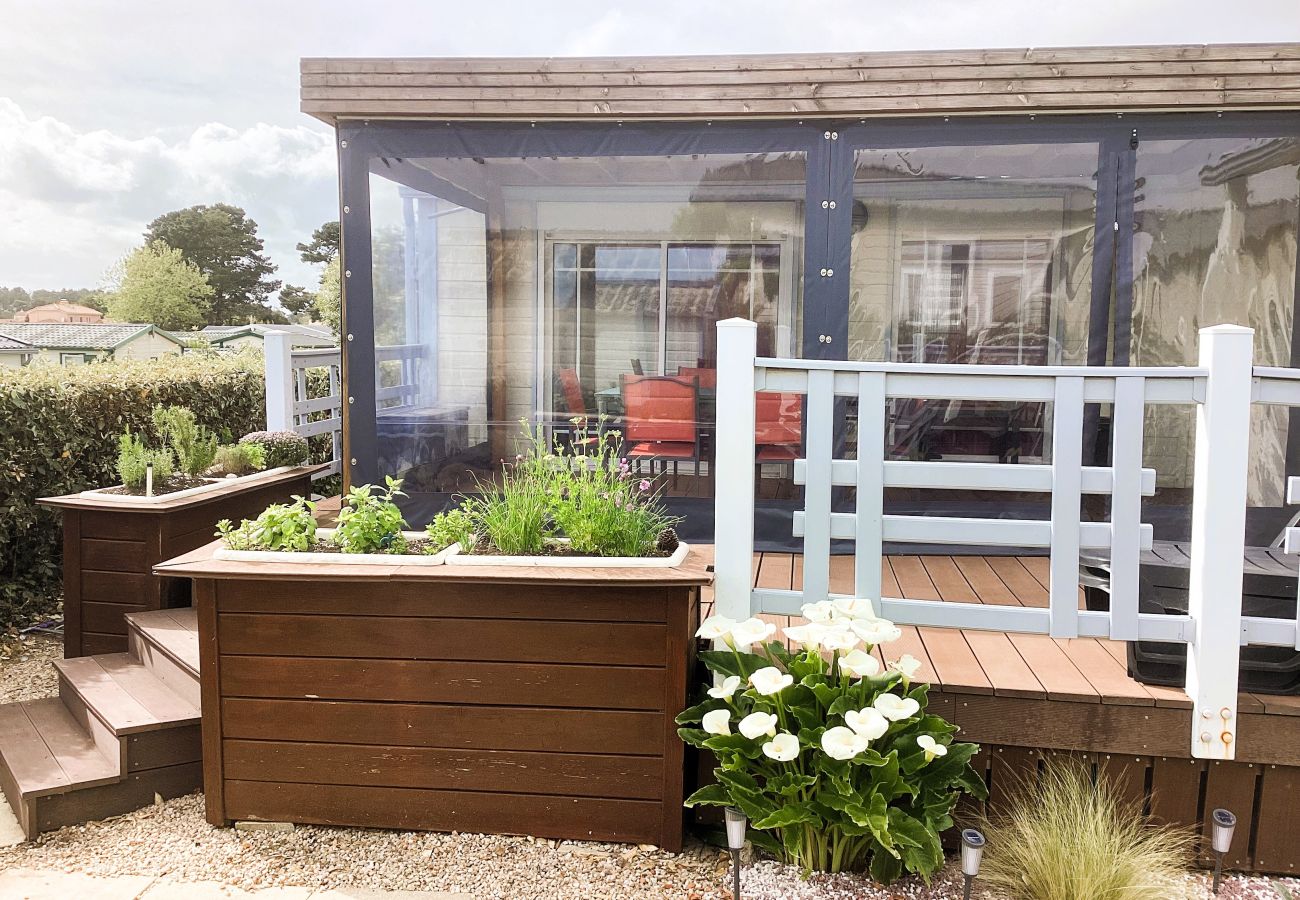 Mobile home à Brem-sur-Mer - Le Cocon des Dunes - Piscines chauffées