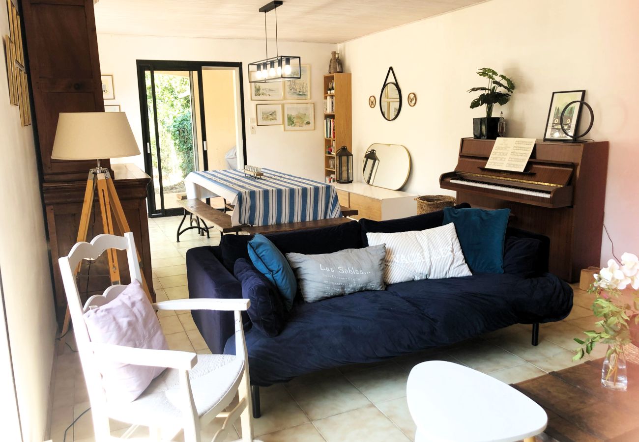 Villa à Jard-sur-Mer - A deux pas de la plage, Villa familiale vue mer