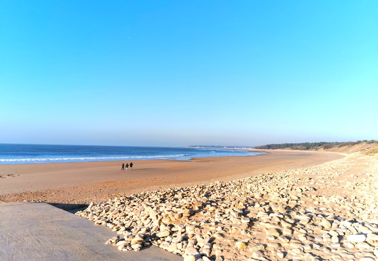 Maison à Saint-Vincent-sur-Jard - L'Alizé Mélia à 250m de la plage